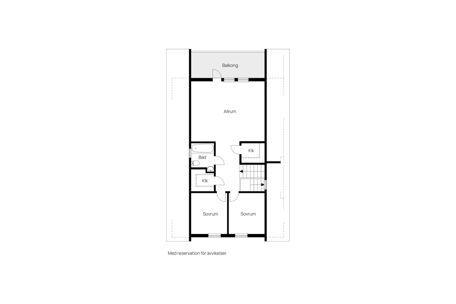 Övre plan Lungörtsvägen 20