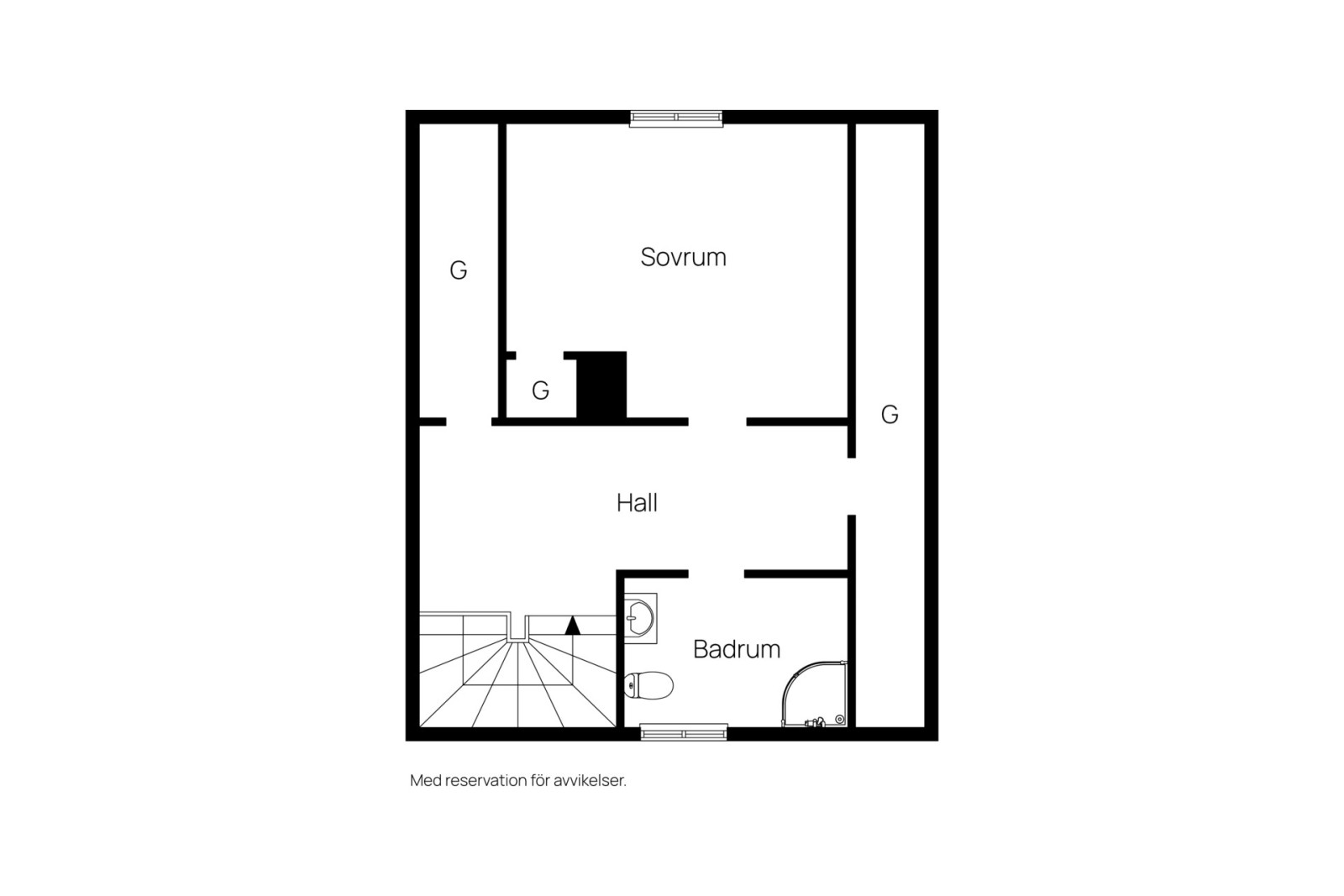 Övre plan Snäckegatan 8