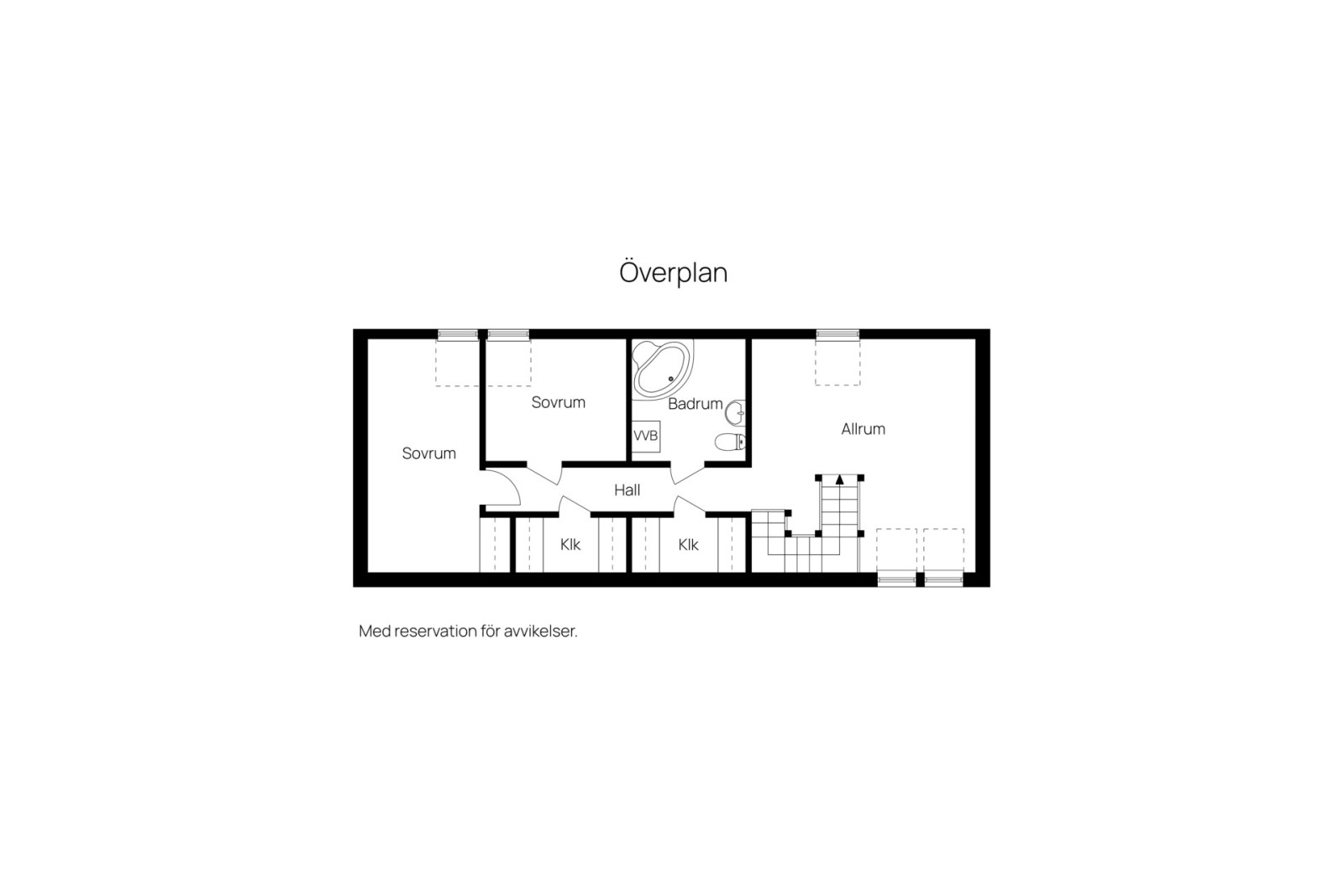 Övre plan Hästhovsvägen 29
